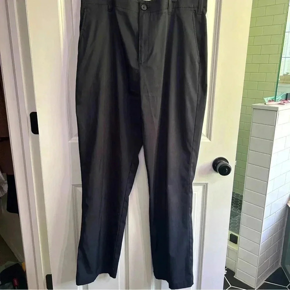 GUC Black BCG tech pants- casual or dress. Size 34/32.  Lots of wear left! - Picture 1 of 4